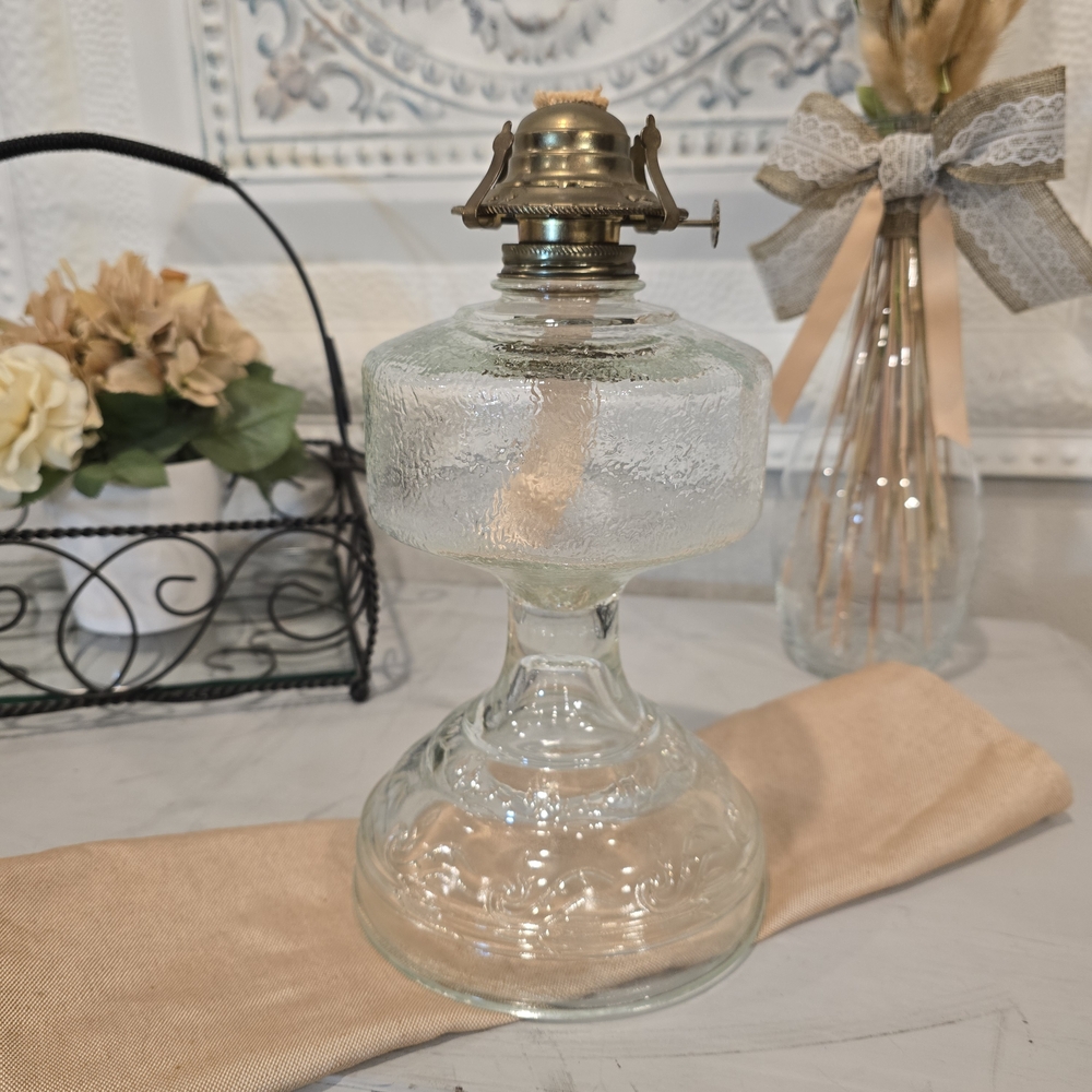 Elegant Glass Candle Holder